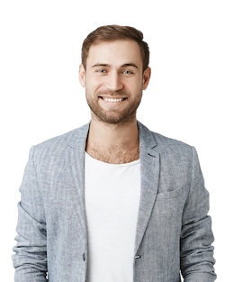 homme souriant entreprise veste grise intranet rh